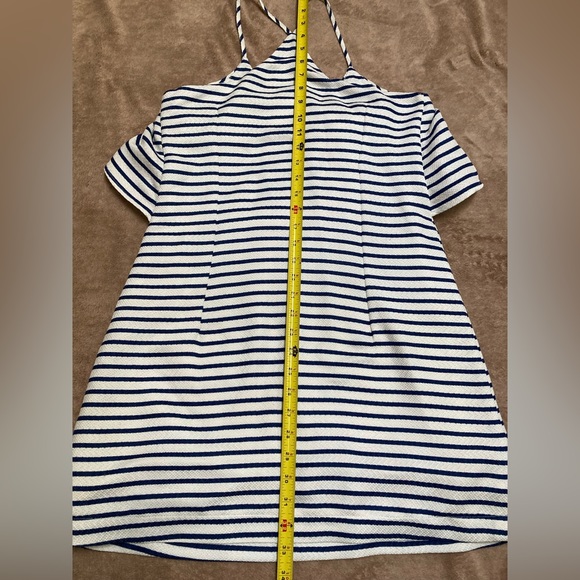 Anthropologie Maeve Ahoy Swing dress nautical sailor stripes halter dress - XS - Picture 7 of 13